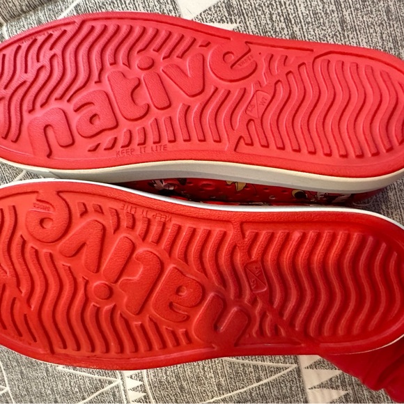 Native Shoes Red and Blue Sneakers - Picture 6 of 8